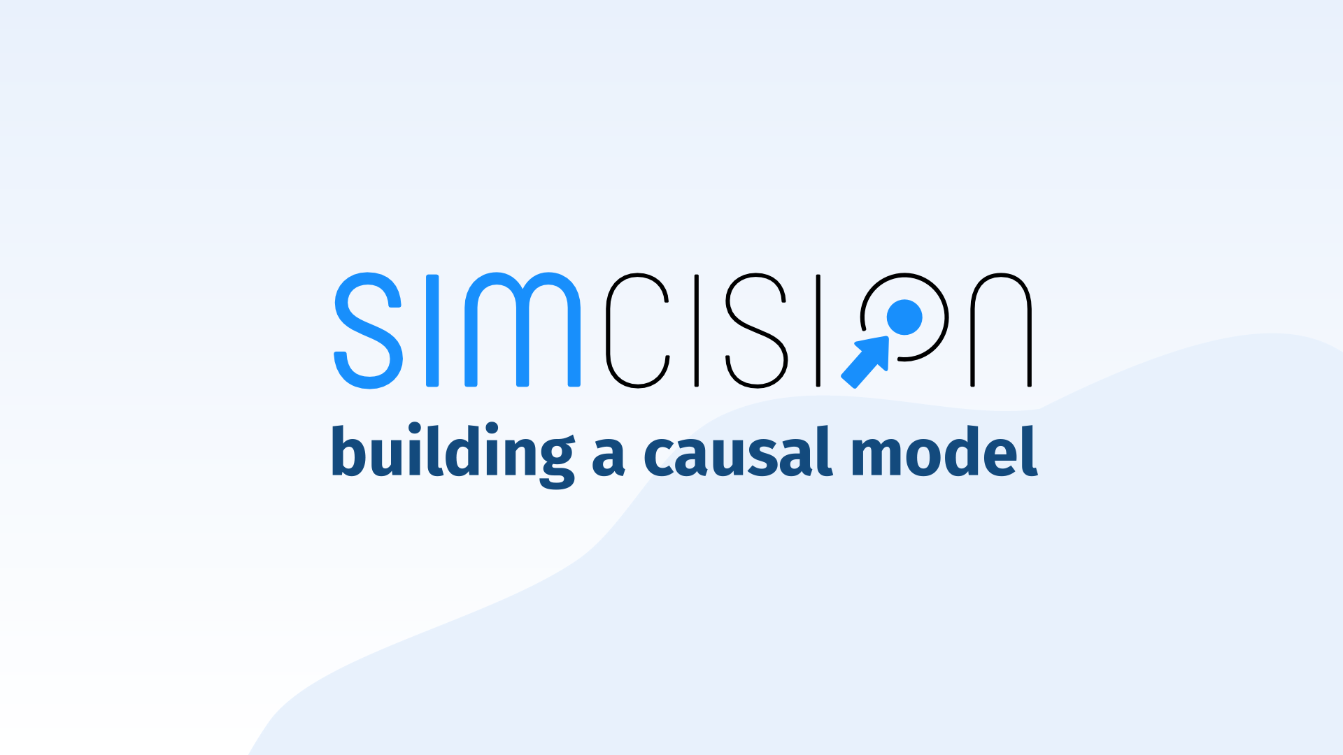 building a causal model in simcision